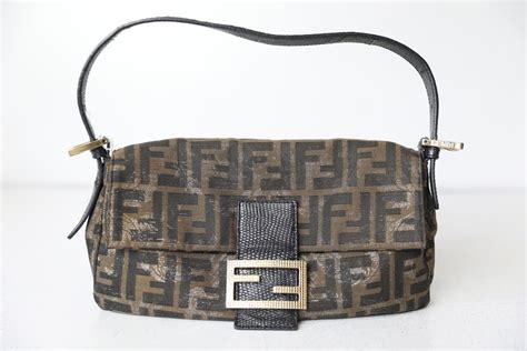 preowned fendi|genuine Fendi baguette.